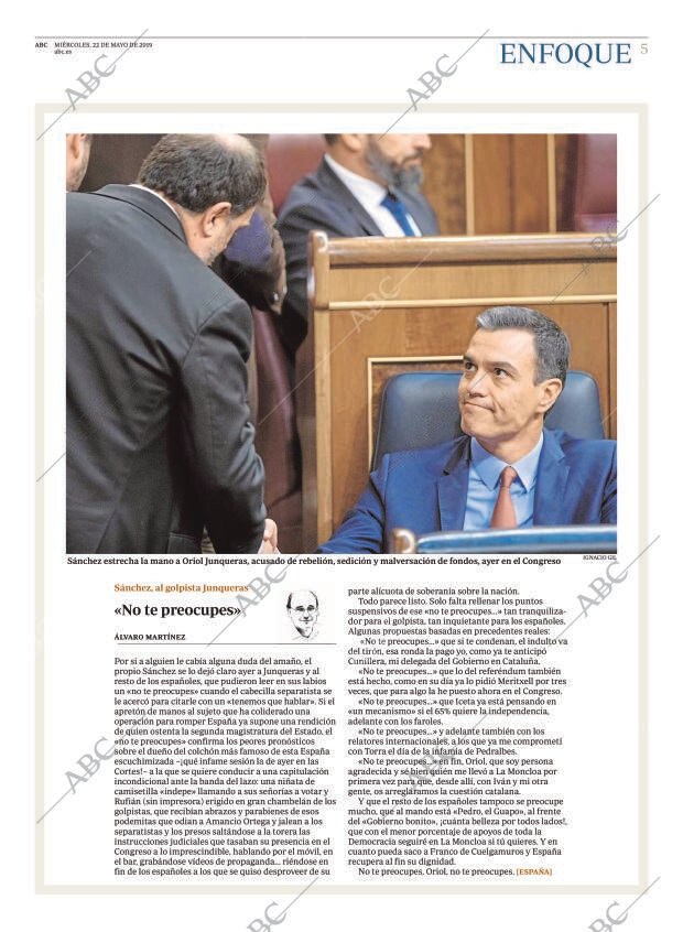 ABC MADRID 22-05-2019 página 5