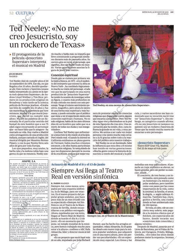 ABC MADRID 22-05-2019 página 52