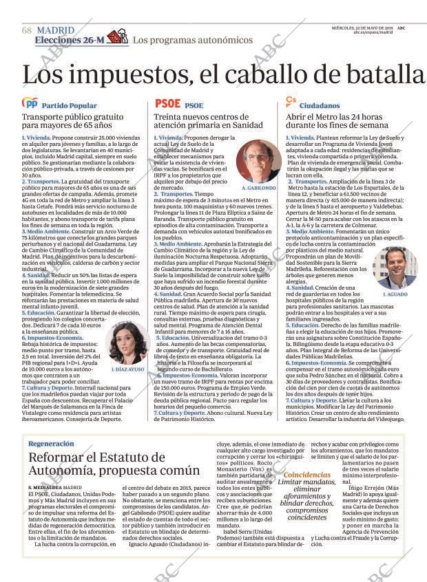 ABC MADRID 22-05-2019 página 68