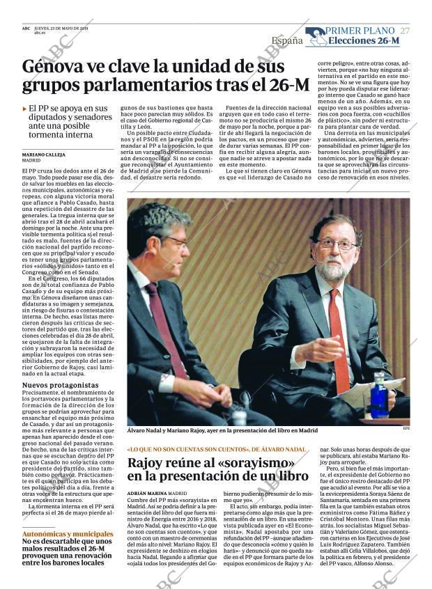 ABC CORDOBA 23-05-2019 página 27