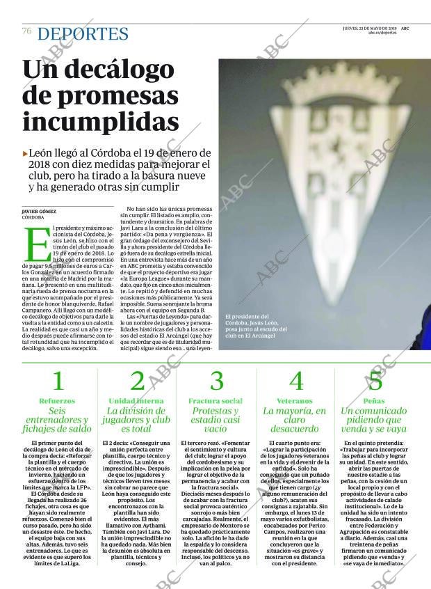 ABC CORDOBA 23-05-2019 página 76