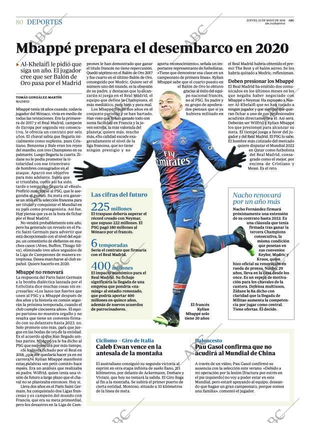 ABC CORDOBA 23-05-2019 página 80