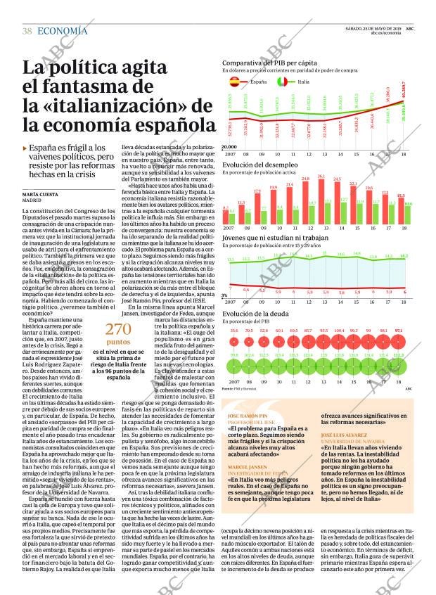 ABC MADRID 25-05-2019 página 38