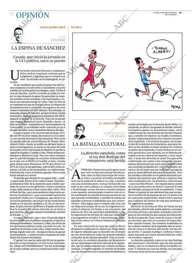 ABC MADRID 27-05-2019 página 12