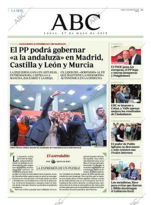 ABC MADRID 27-05-2019 página 2