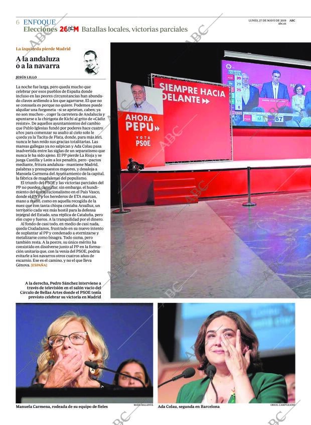ABC MADRID 27-05-2019 página 6