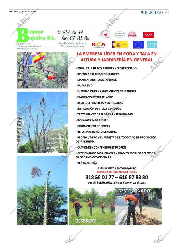 ABC MADRID 27-05-2019 página 61