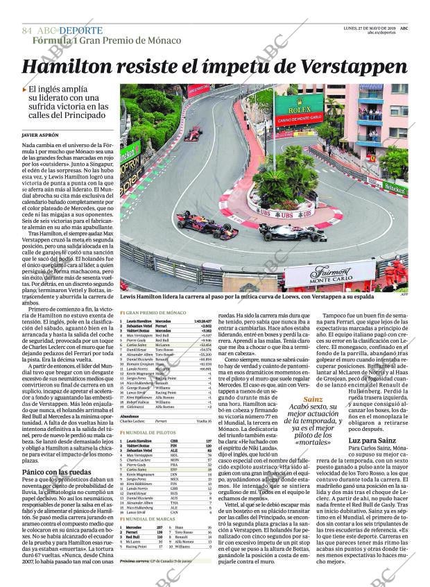 ABC MADRID 27-05-2019 página 84