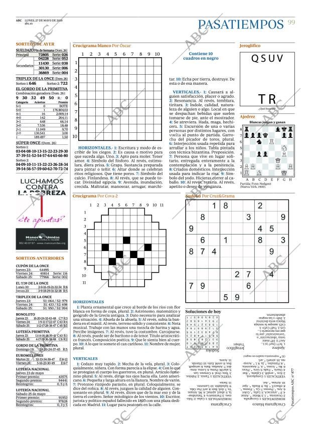 ABC MADRID 27-05-2019 página 99