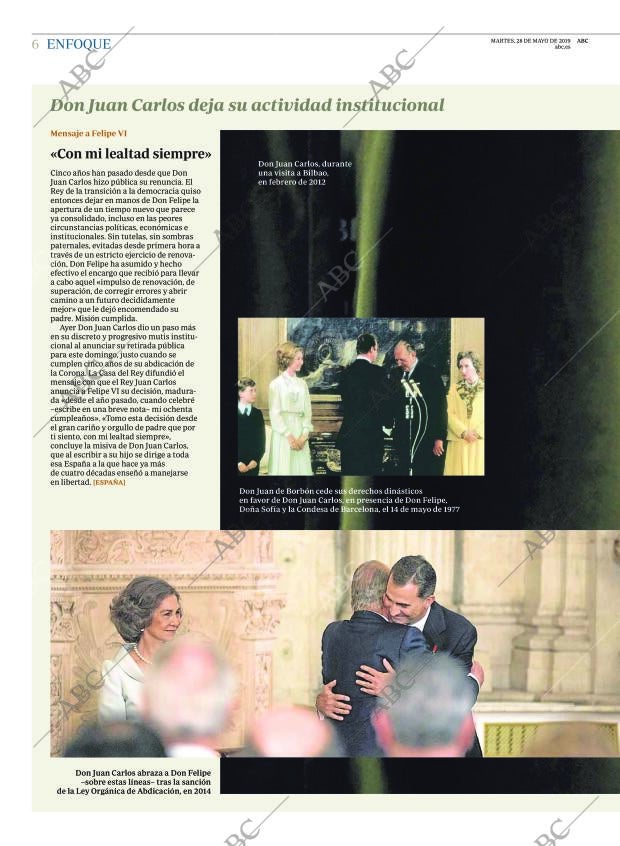 ABC MADRID 28-05-2019 página 6