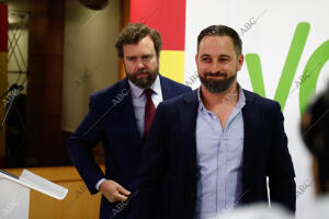 Rueda de prensa de Santiago Abascal sobre los resultados electorales del 26M y...