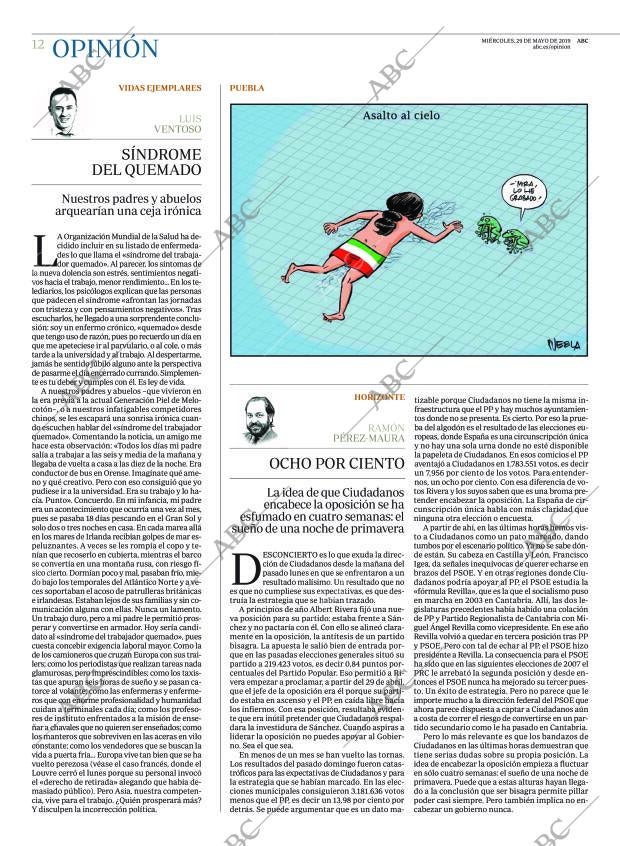 ABC MADRID 29-05-2019 página 12