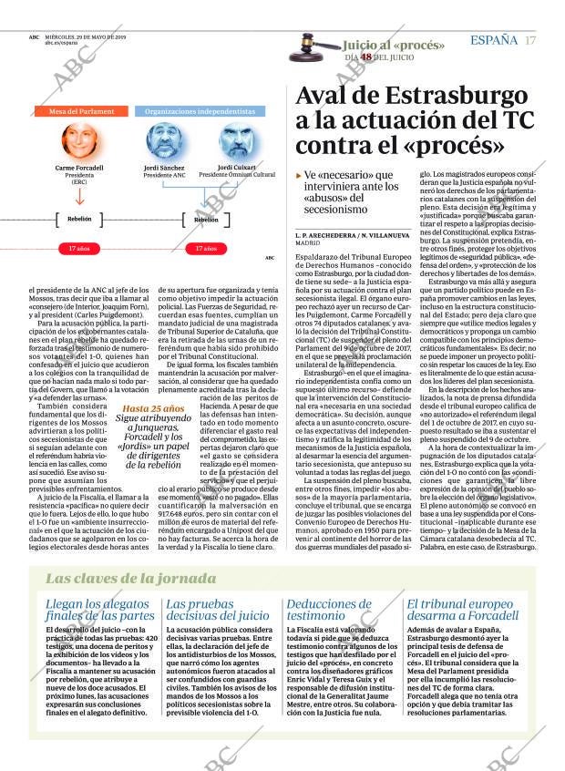 ABC MADRID 29-05-2019 página 17