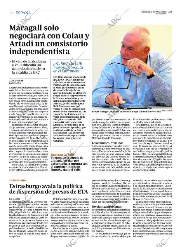 ABC MADRID 29-05-2019 página 24