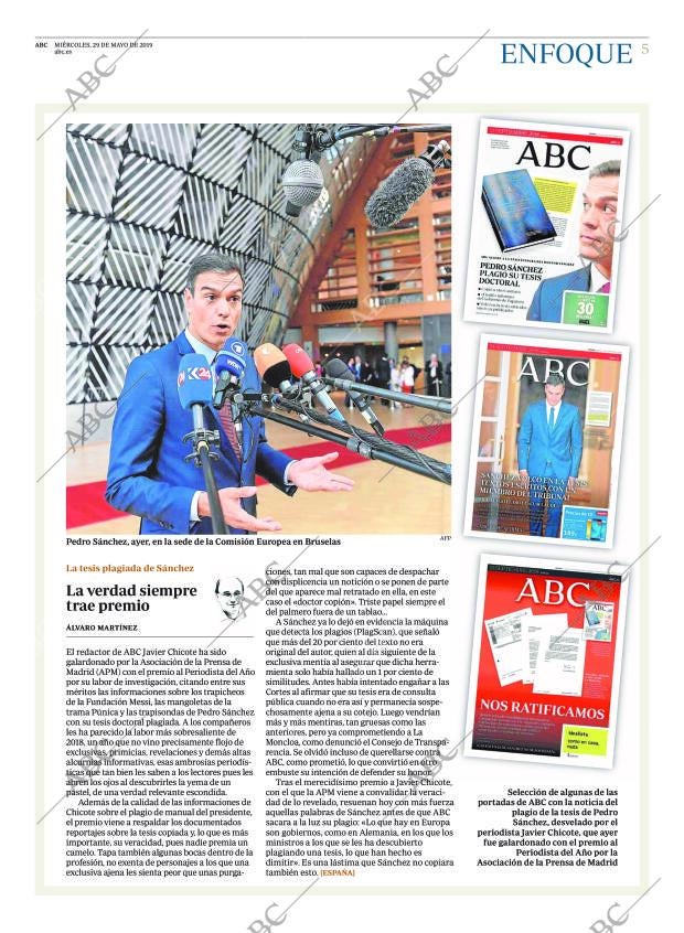 ABC MADRID 29-05-2019 página 5