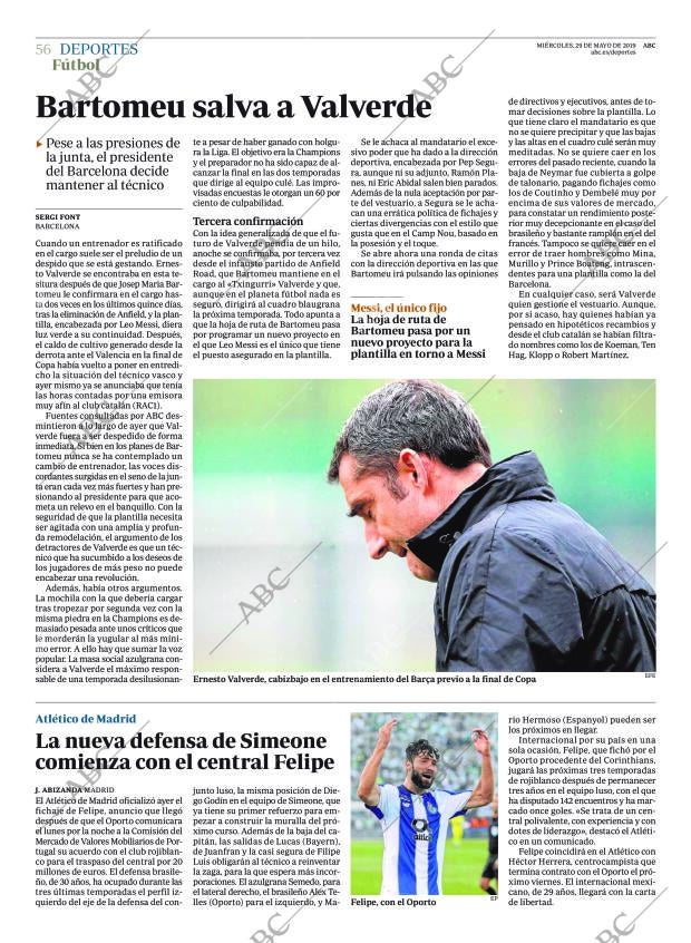 ABC MADRID 29-05-2019 página 56