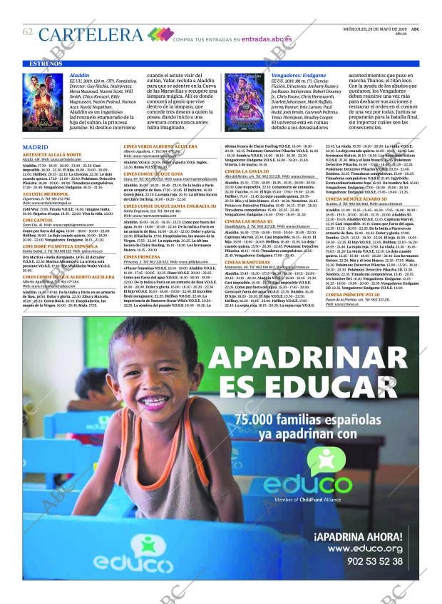 ABC MADRID 29-05-2019 página 62