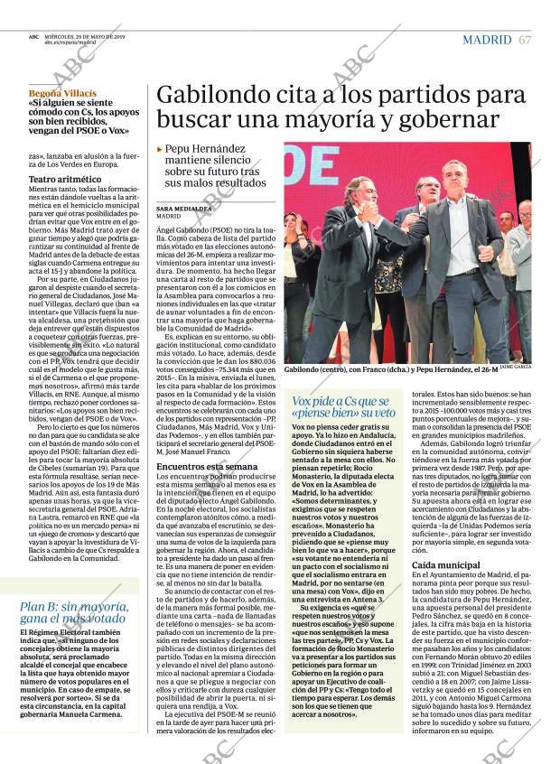 ABC MADRID 29-05-2019 página 67