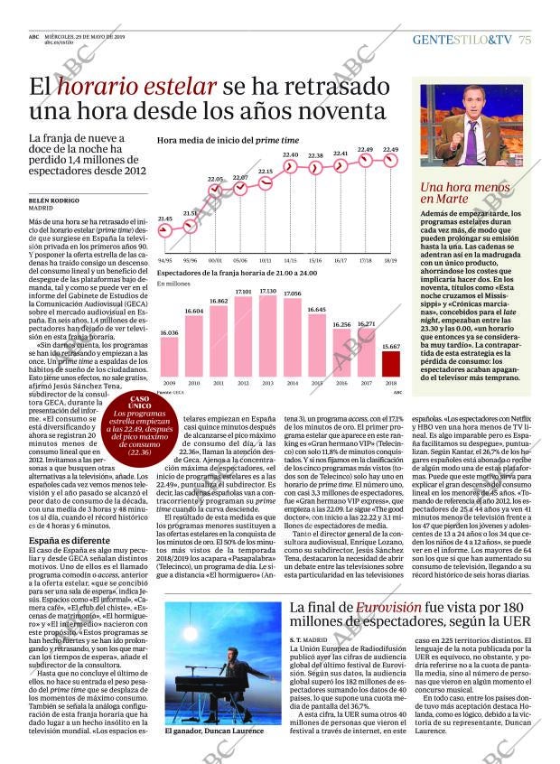 ABC MADRID 29-05-2019 página 75