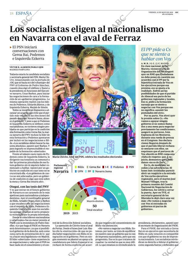 ABC MADRID 31-05-2019 página 18