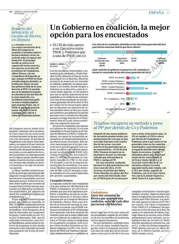 ABC MADRID 31-05-2019 página 21