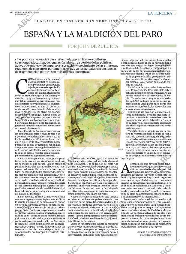 ABC MADRID 31-05-2019 página 3