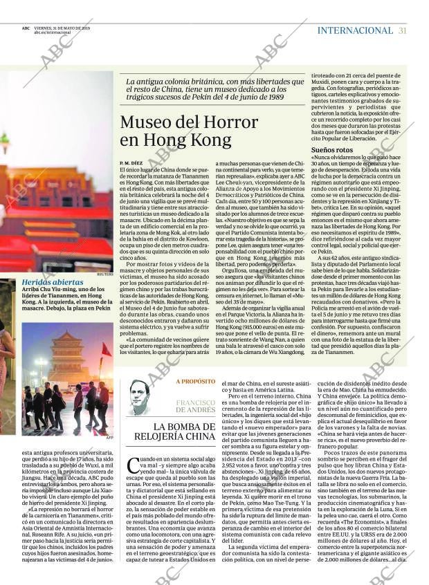 ABC MADRID 31-05-2019 página 31