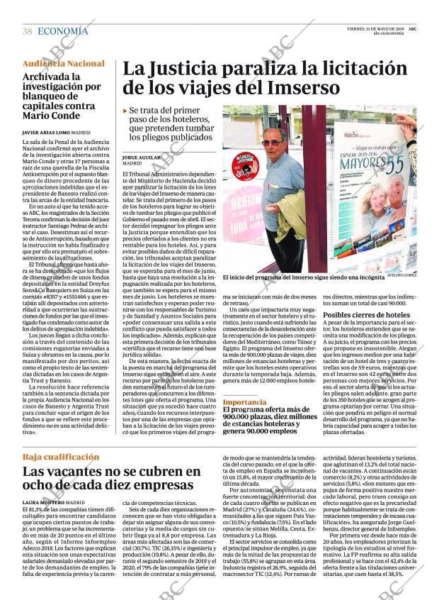ABC MADRID 31-05-2019 página 38