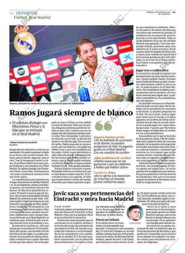ABC MADRID 31-05-2019 página 60