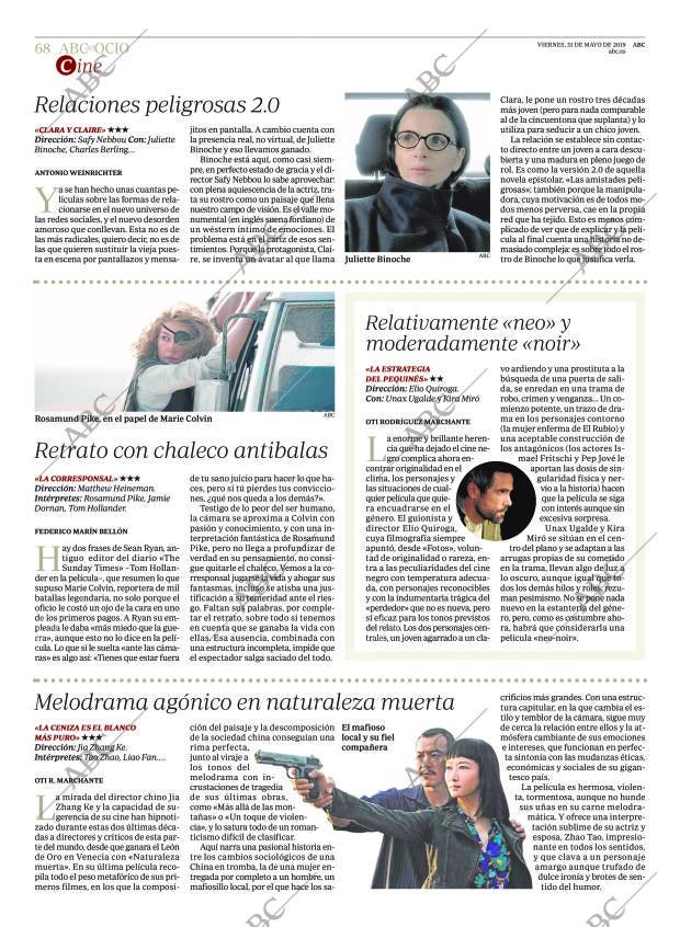 ABC MADRID 31-05-2019 página 68