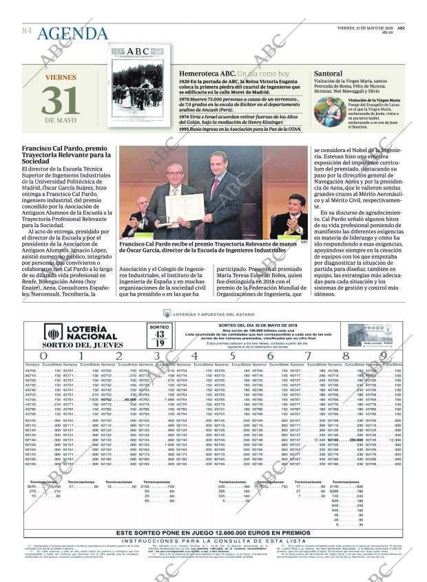ABC MADRID 31-05-2019 página 84