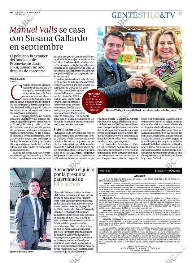 ABC MADRID 31-05-2019 página 99
