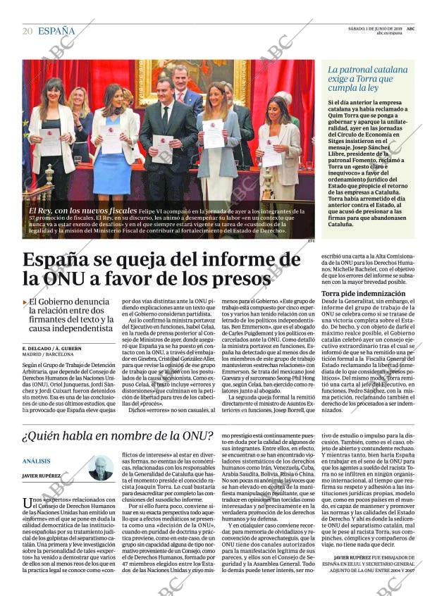 ABC MADRID 01-06-2019 página 20