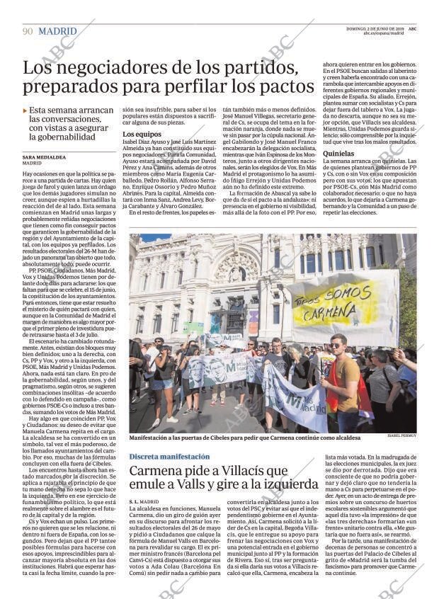 ABC MADRID 02-06-2019 página 90