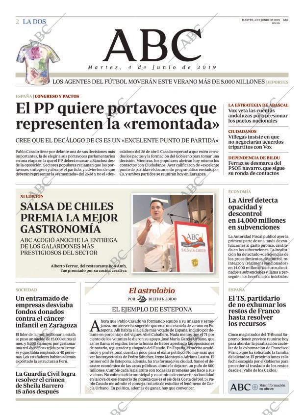 ABC MADRID 04-06-2019 página 2