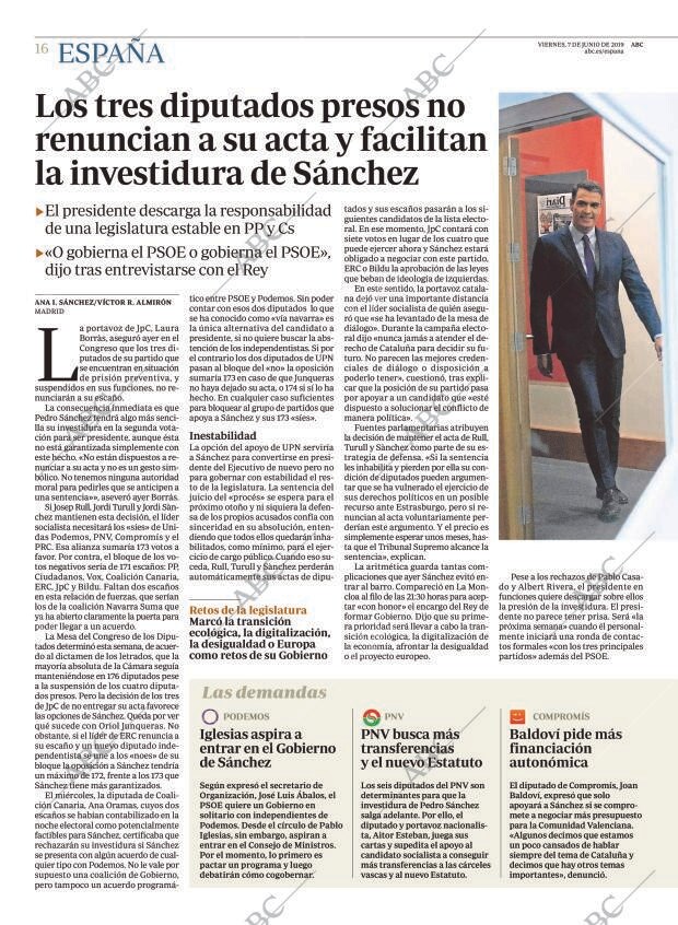 ABC MADRID 07-06-2019 página 16
