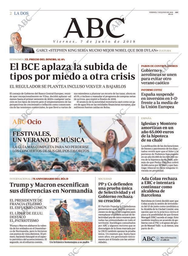 ABC MADRID 07-06-2019 página 2