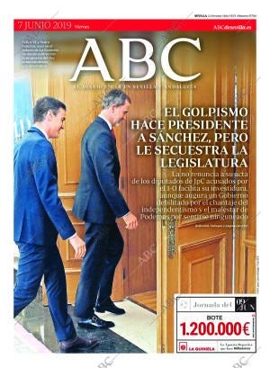 ABC SEVILLA 07-06-2019 página 1