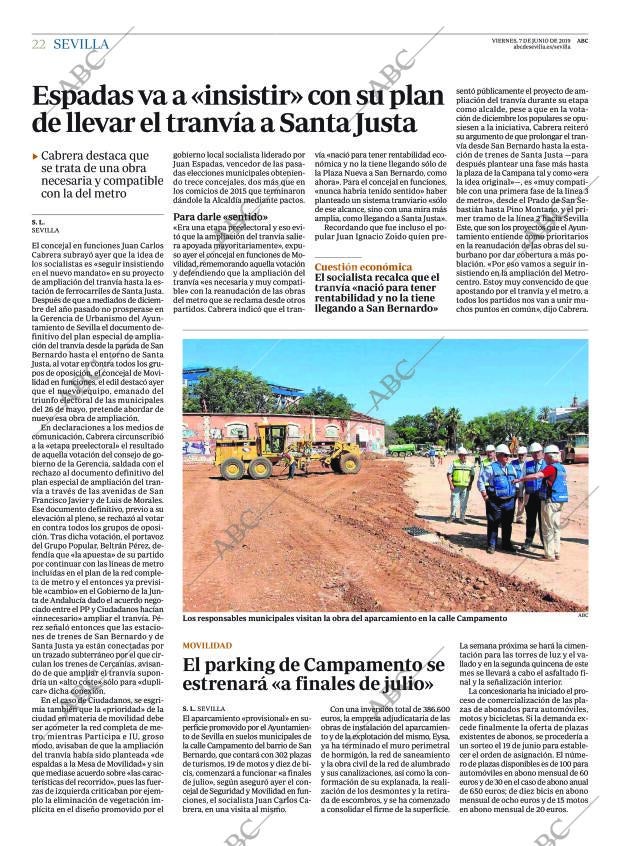 ABC SEVILLA 07-06-2019 página 22