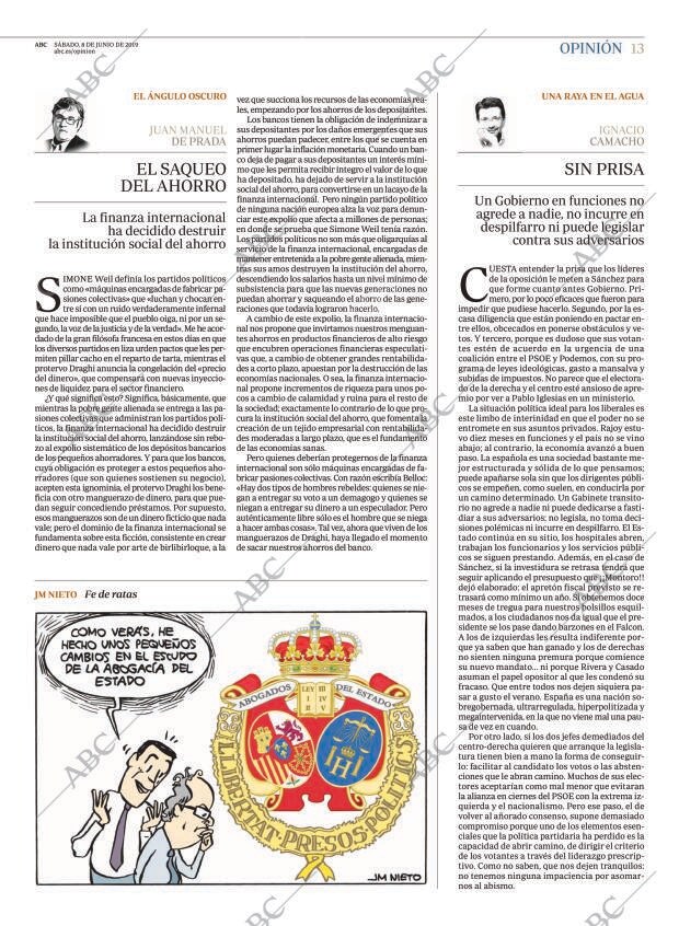 ABC MADRID 08-06-2019 página 13