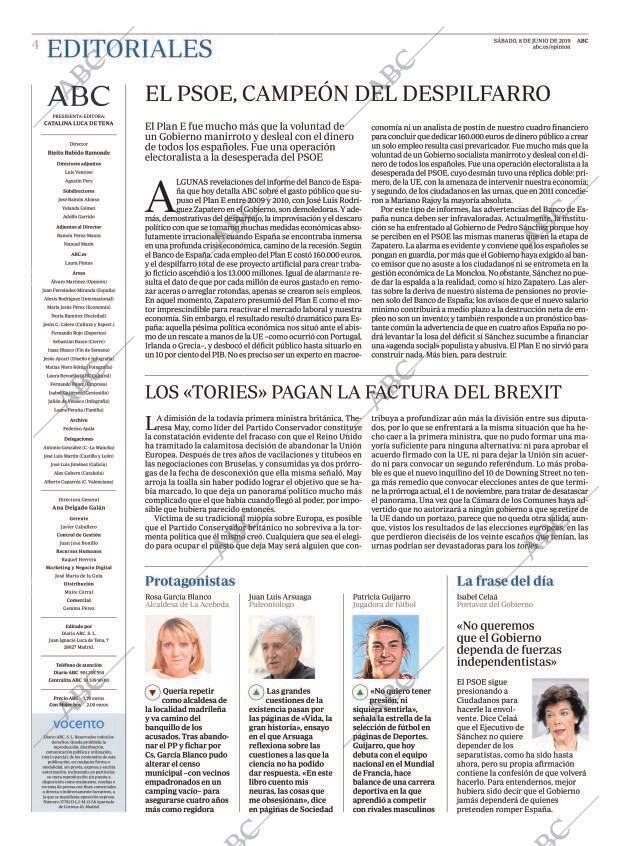 ABC MADRID 08-06-2019 página 4