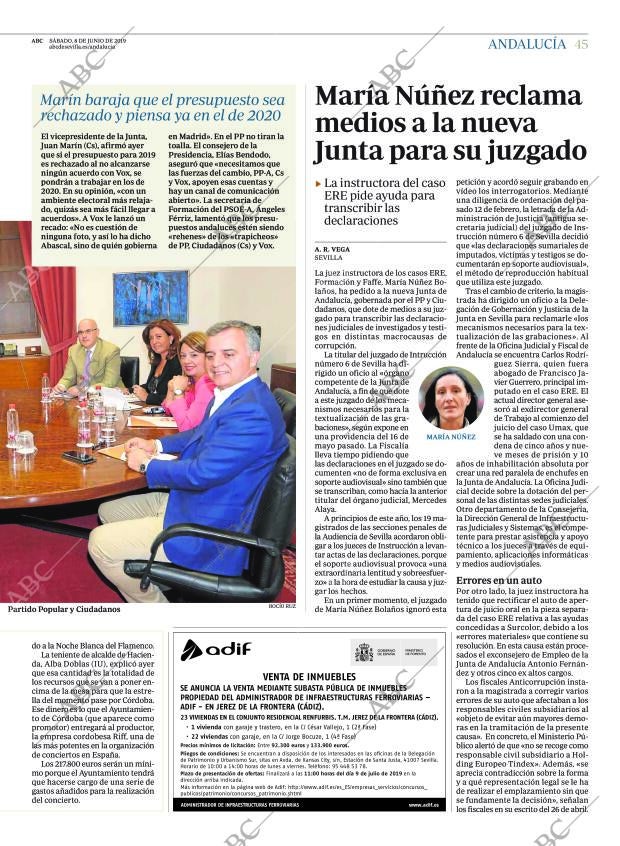 ABC SEVILLA 08-06-2019 página 45