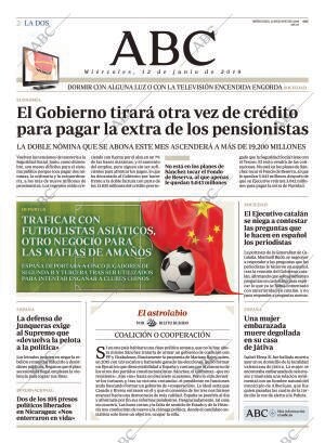 ABC MADRID 12-06-2019 página 2