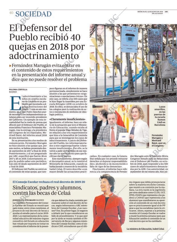ABC MADRID 12-06-2019 página 40