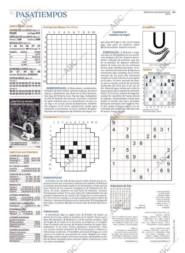 ABC MADRID 12-06-2019 página 74
