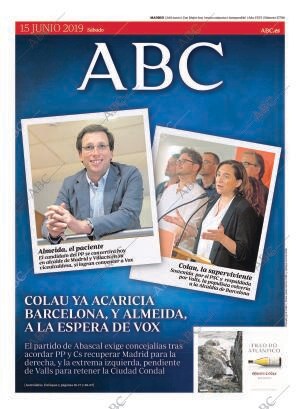 ABC MADRID 15-06-2019