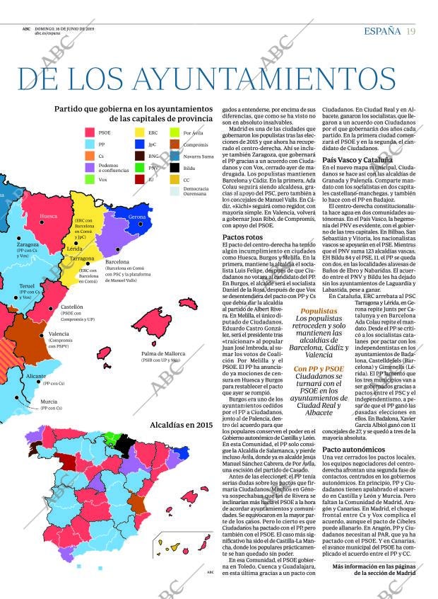 ABC MADRID 16-06-2019 página 19