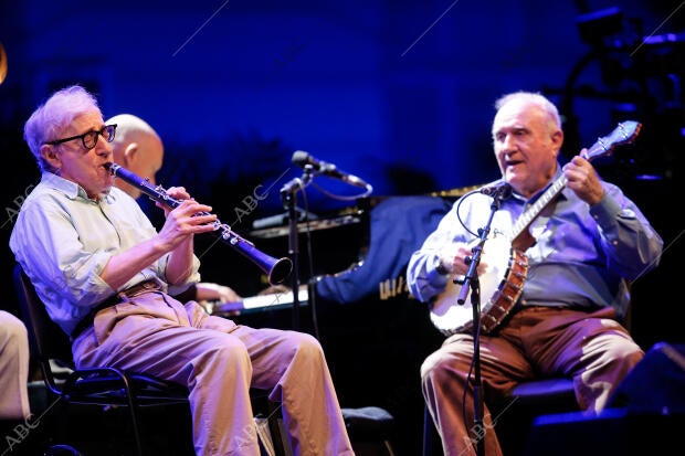 Concierto de Woody Allen, en el festival Jardins de Pedralbes