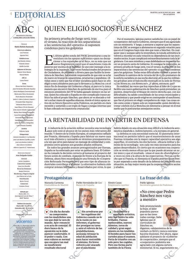 ABC MADRID 18-06-2019 página 4