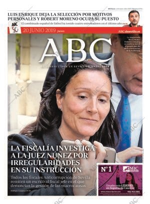 ABC SEVILLA 20-06-2019 página 1